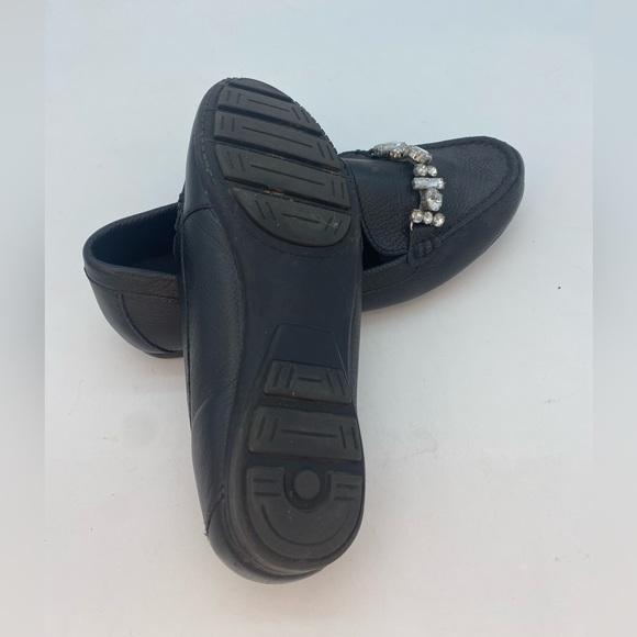 Leather Loafers with Rinestones - Picture 4 of 4